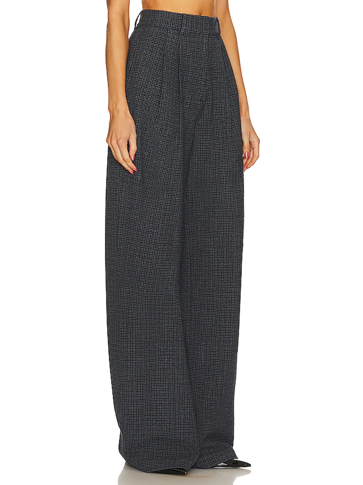L'Academie HIGH WAIST PLEATED トラウザー - 画像2
