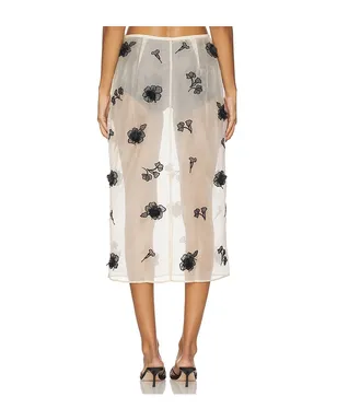 L'Academie MINAH スカート - Cream,Black. - サムネイル4