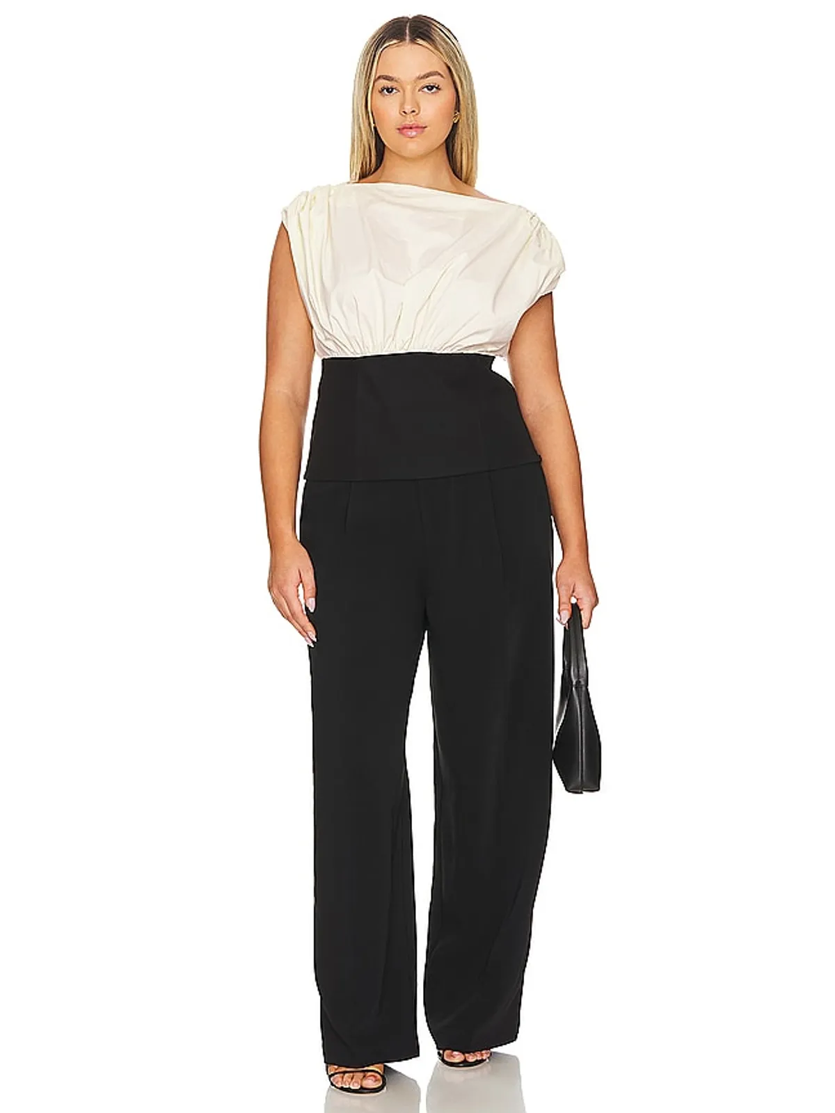 L'Academie MATTEAH トップ - Cream,Black. - 画像6