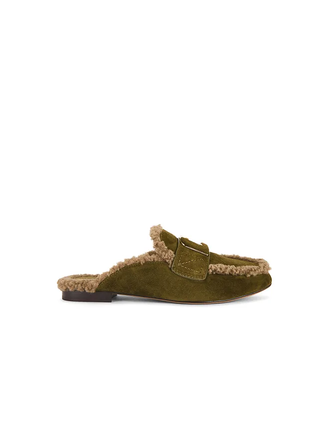 Lola Cruz Lola Cruz SHEARLING ローファーの商品画像