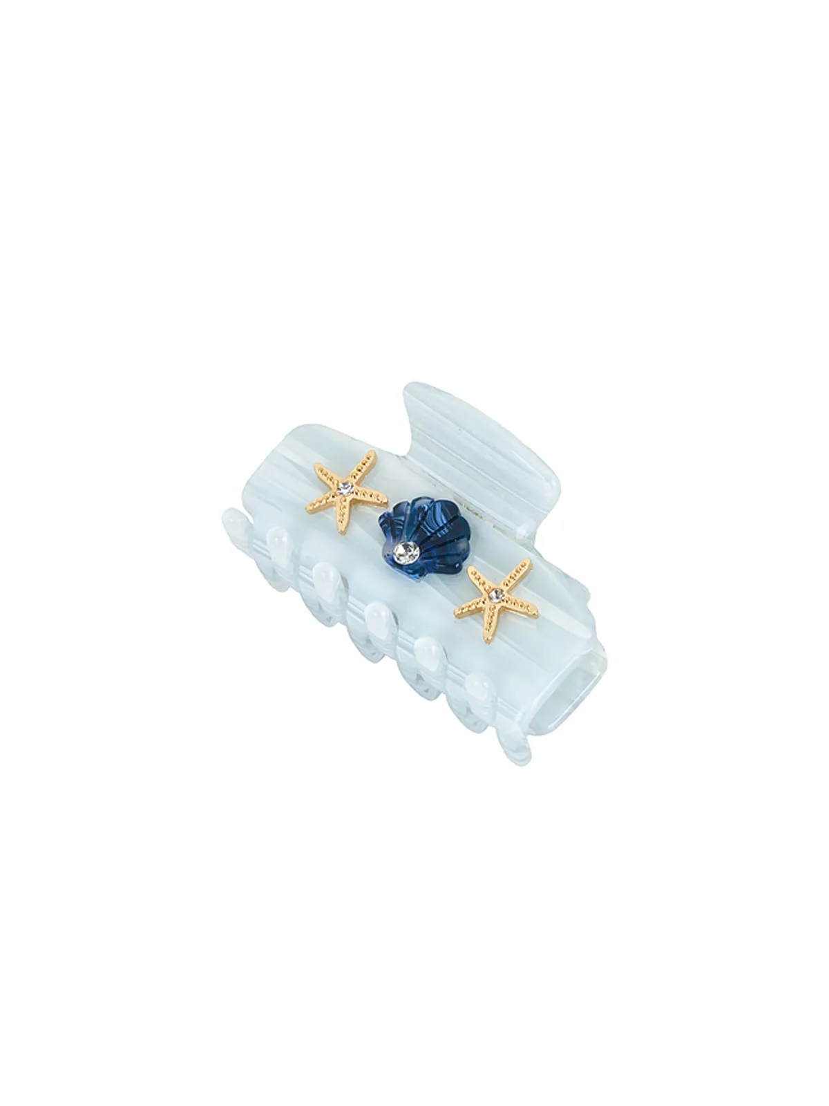 Lele Sadoughi MINI SEA SHELL ヘアクロークリップ - 画像1