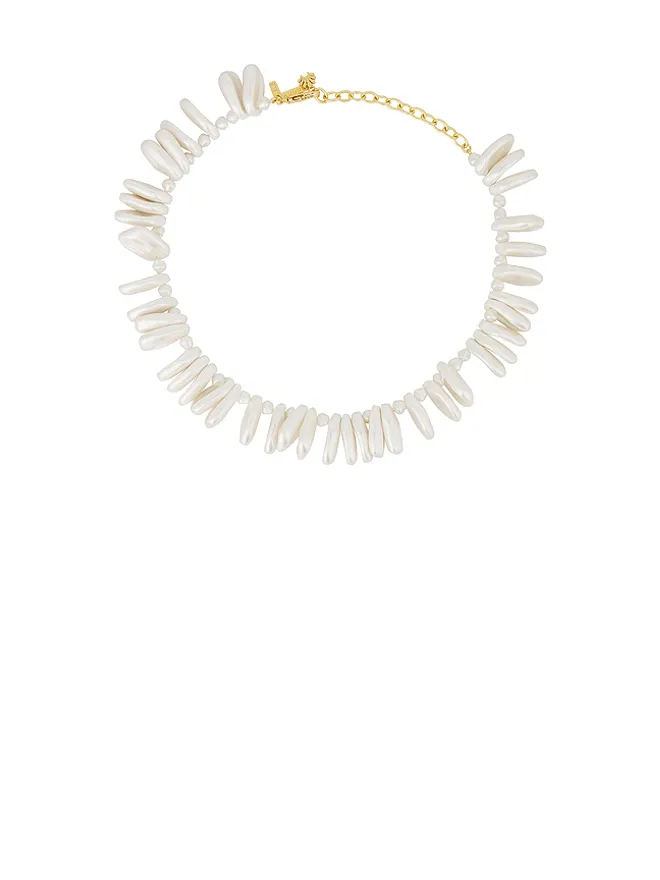 Lele Sadoughi Lele Sadoughi CORFU PEARL ネックレスの商品画像
