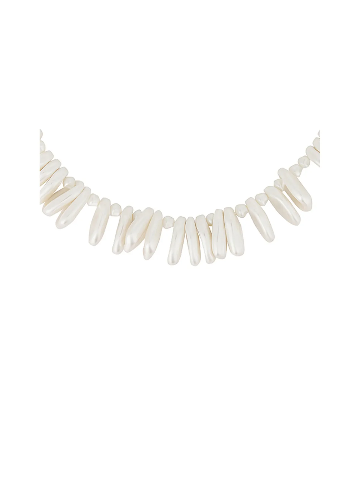 Lele Sadoughi CORFU PEARL ネックレス - 画像2