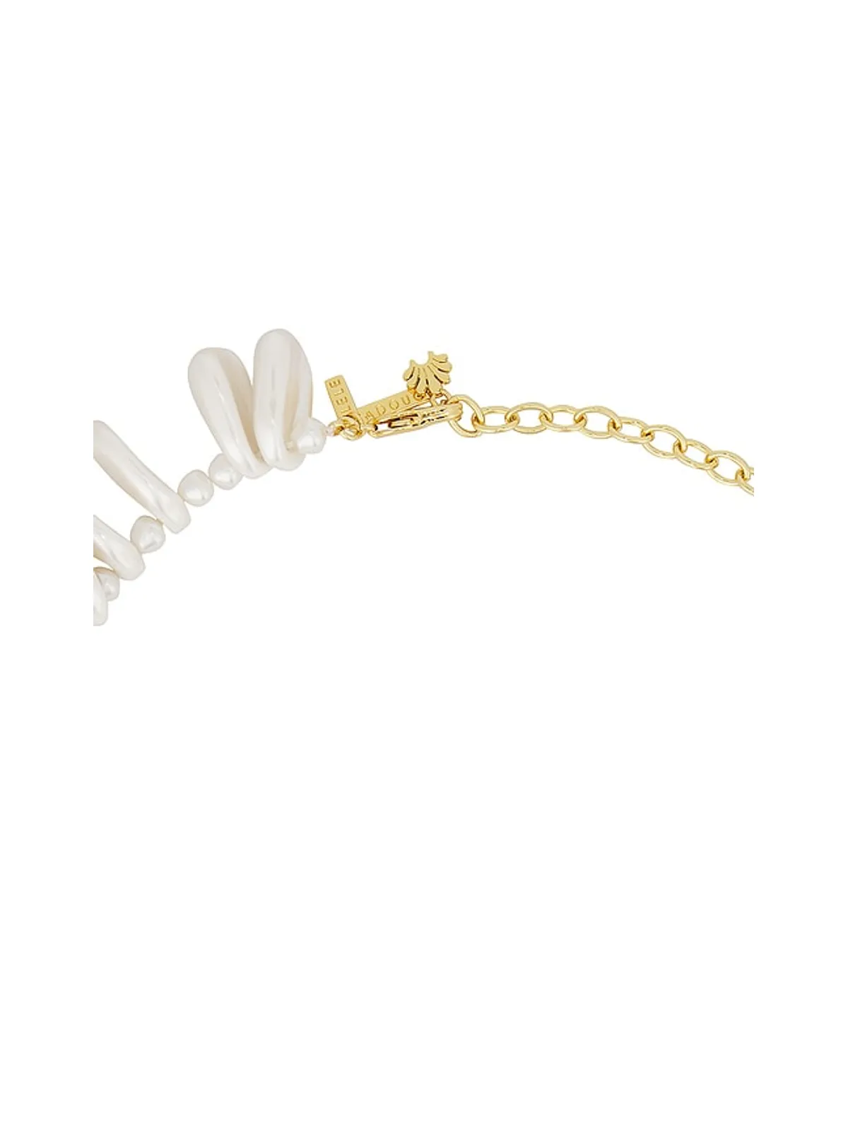 Lele Sadoughi CORFU PEARL ネックレス - 画像3