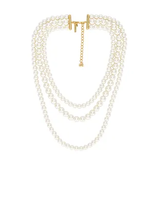 Lele Sadoughi THREE STRAND ネックレス - サムネイル1
