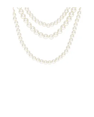 Lele Sadoughi THREE STRAND ネックレス - サムネイル2