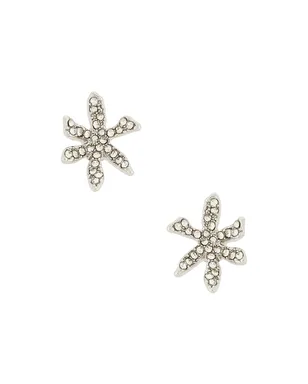Lele Sadoughi PAVE WATER LILY スタッズイヤリング - サムネイル1