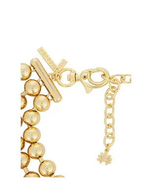 Lele Sadoughi DIANA TRIPLE ROW チョーカーネックレス - サムネイル2