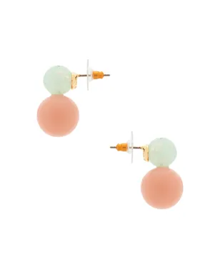 Lele Sadoughi OASIS ドロップイヤリング - Blush,Mint. - サムネイル2