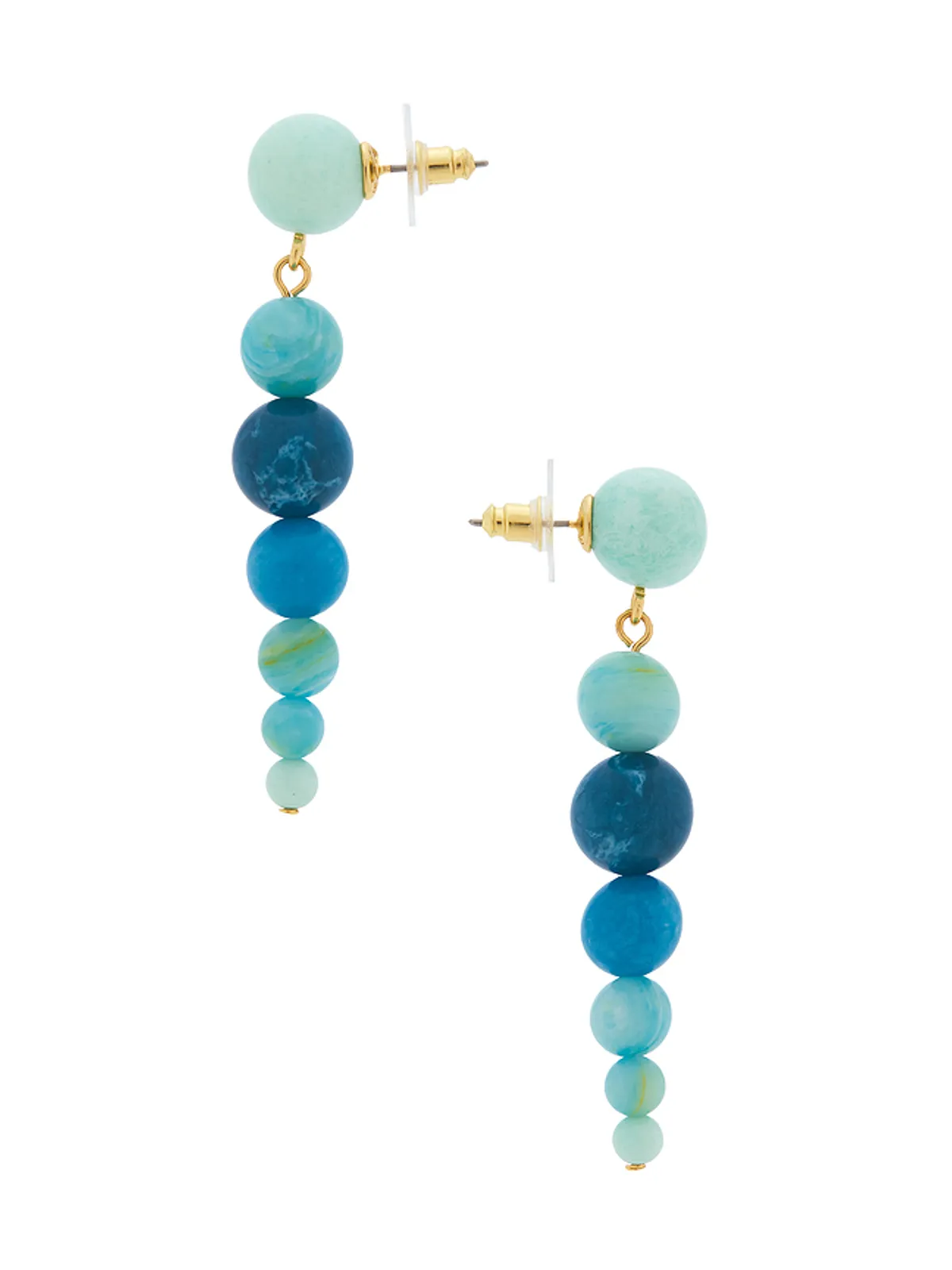 Lele Sadoughi Riviera Linear Drop Earrings - 画像2
