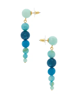 Lele Sadoughi Riviera Linear Drop Earrings - サムネイル2