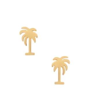 Lele Sadoughi PALM TREE スタッズイヤリング - サムネイル1