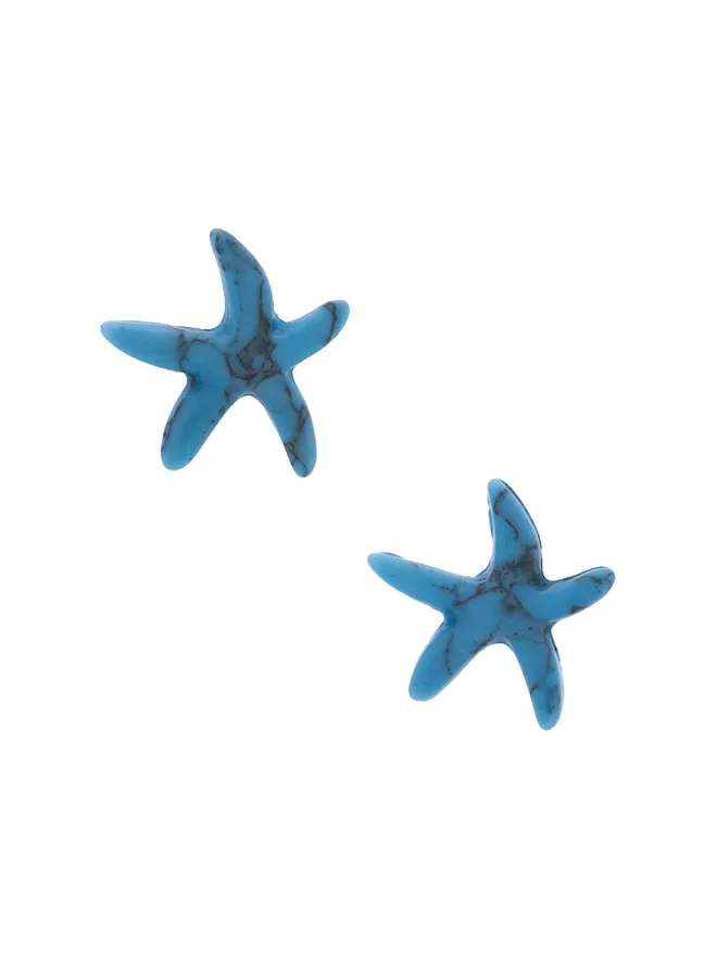 Lele Sadoughi Lele Sadoughi STARFISH スタッズイヤリングの商品画像