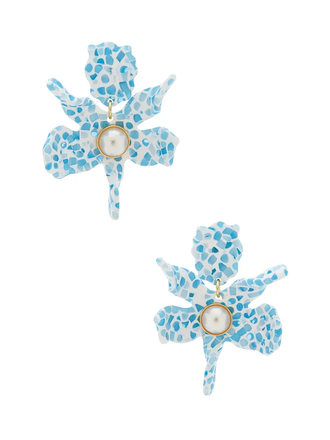 Lele Sadoughi Lele Sadoughi LILY ステートメントイヤリングの商品画像