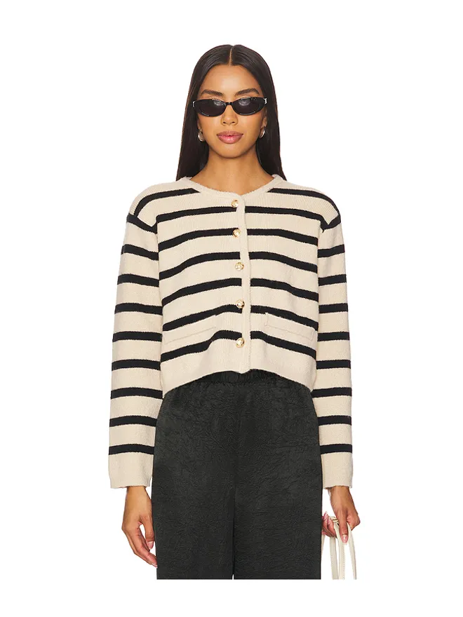 Line & Dot Line & Dot BENNI STRIPE カーディガンの商品画像