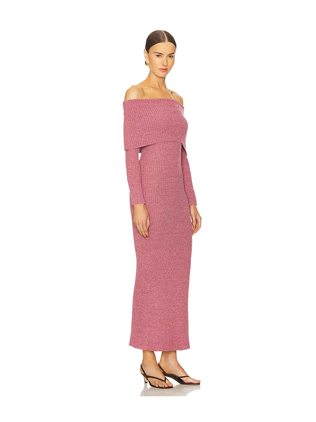Line & Dot LENORA OFF THE SHOULDER ドレス - 画像2