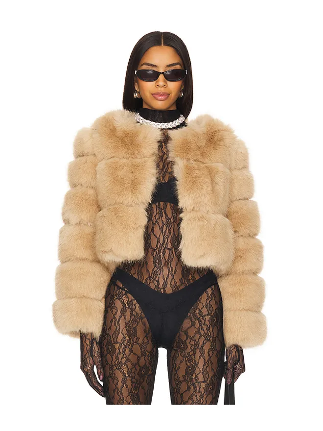 Line & Dot Line & Dot LIANA FAUX FUR ジャケットの商品画像