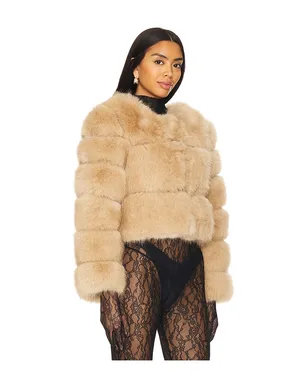 Line & Dot LIANA FAUX FUR ジャケット - サムネイル3