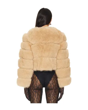 Line & Dot LIANA FAUX FUR ジャケット - サムネイル4