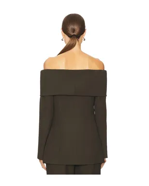 Line & Dot MARILLA OFF SHOULDER トップ - サムネイル3