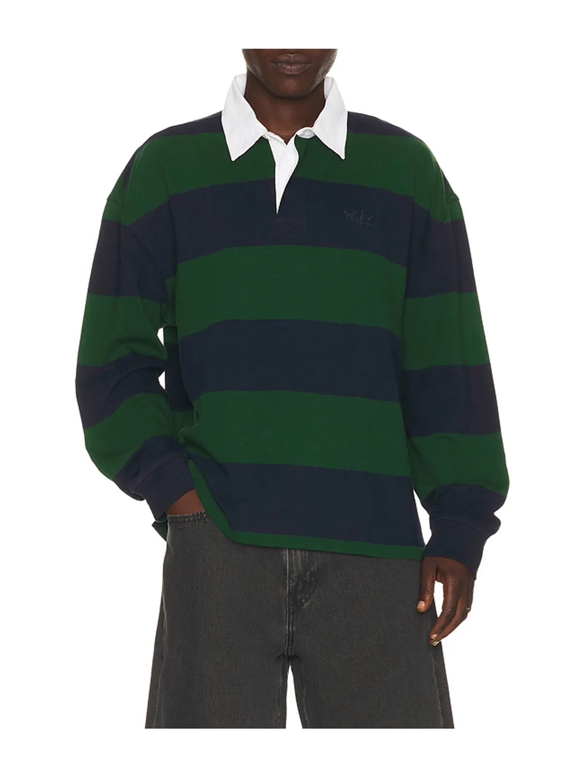 LEVI'S HUDSON セーター - Navy,Green. - 画像1