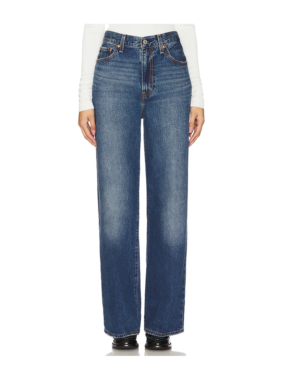 LEVI'S RIBCAGE ワイドレッグ - 画像1