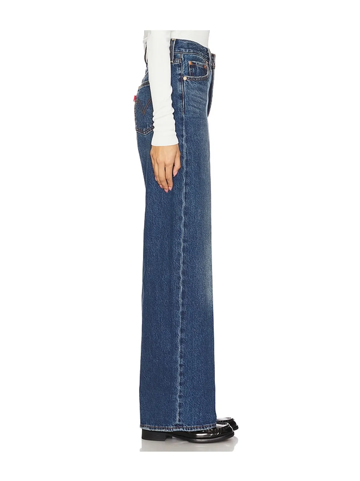 LEVI'S RIBCAGE ワイドレッグ - 画像3