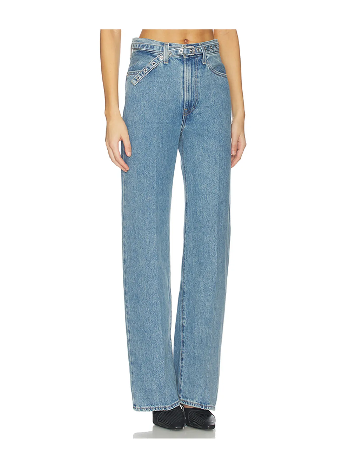 LEVI'S RIBCAGE ワイドレッグ - 画像2