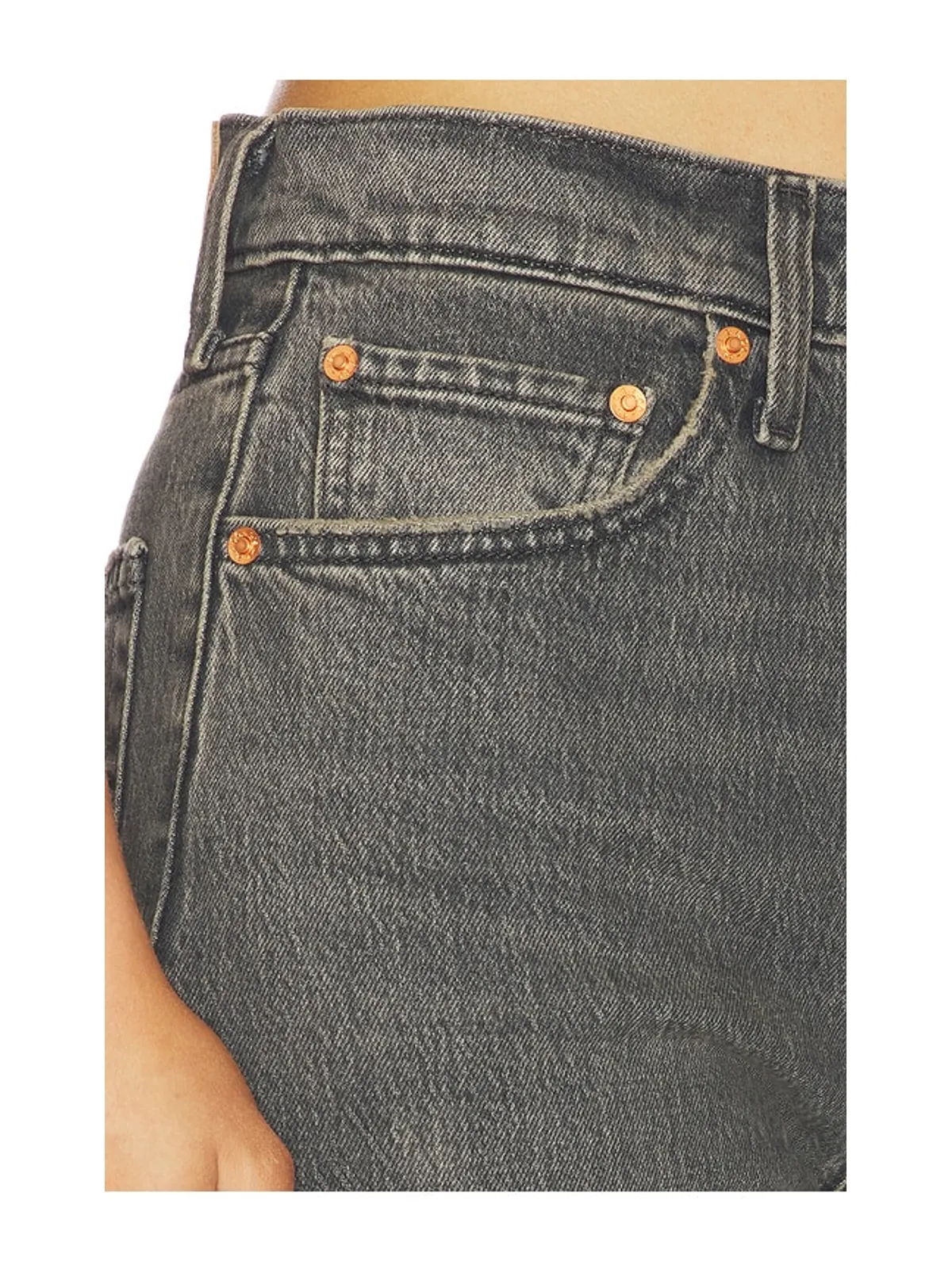 LEVI'S RIBCAGE ストレートレッグ - 画像6