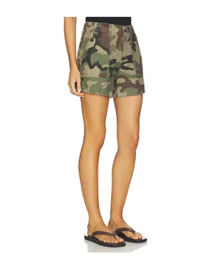 LEVI'S RIBCAGE UTILITY デニムショートパンツ - Army,Brown. - サムネイル2