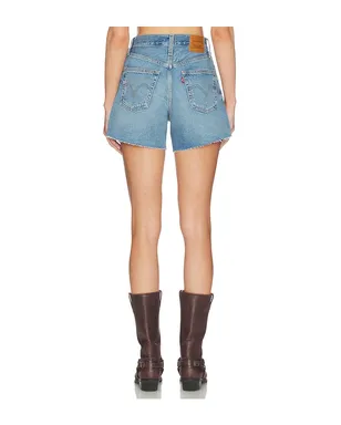 LEVI'S RIBCAGE デニムショートパンツ - サムネイル4
