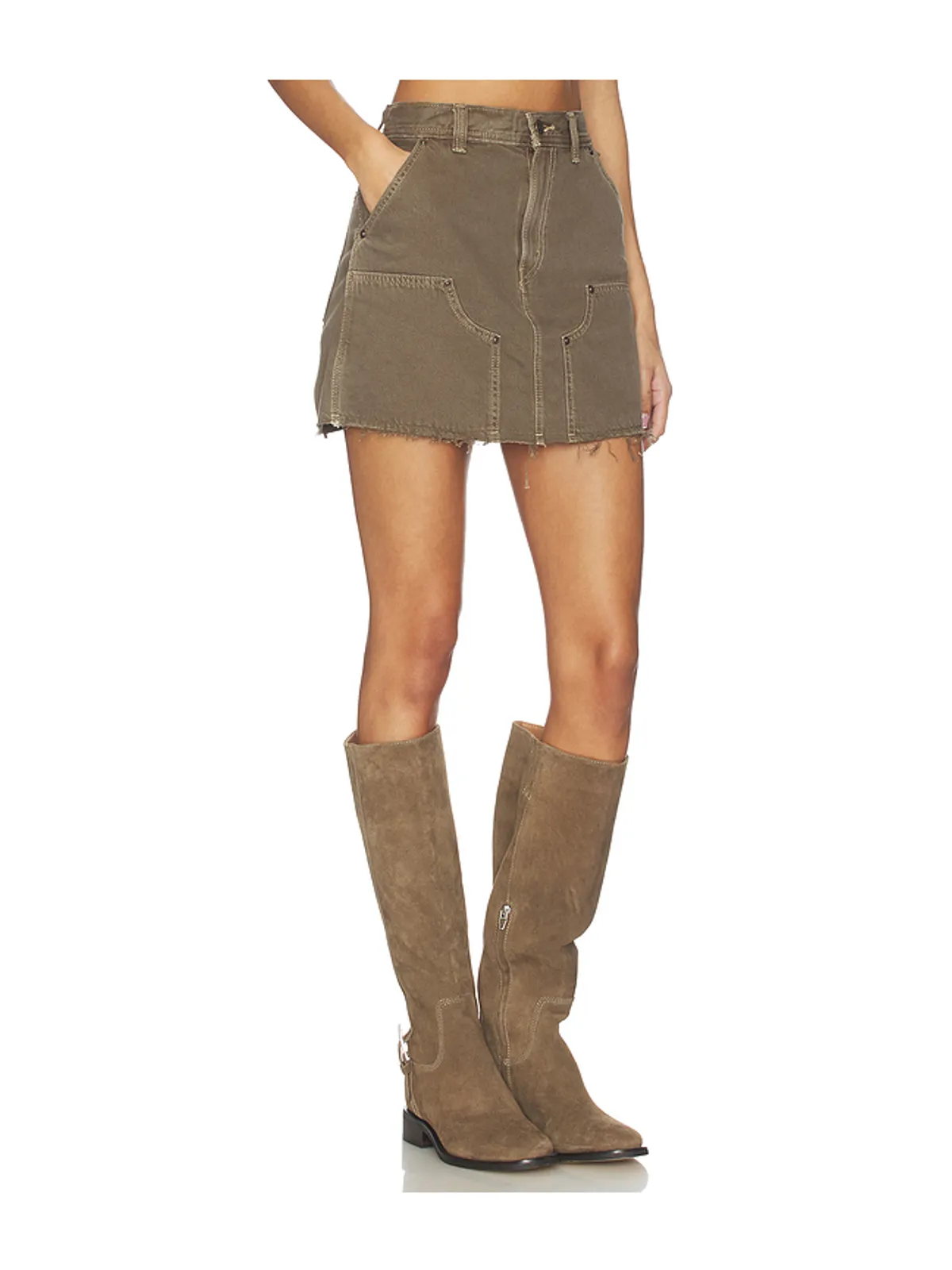 LEVI'S ICON UTILITY デニムスカート - 画像2