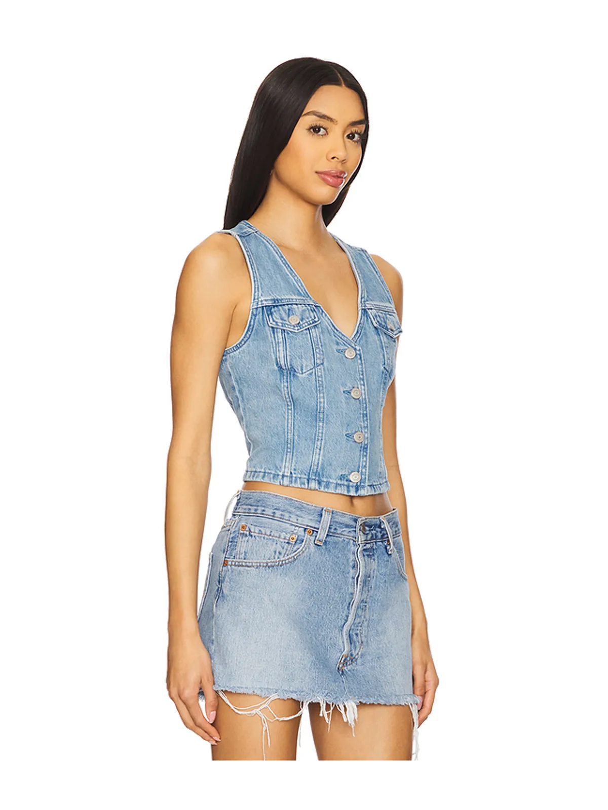 LEVI'S BELLA デニム・コルセット - 画像2