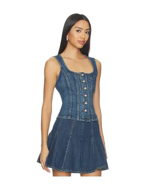 LEVI'S SCULPTED デニムトップ - サムネイル2