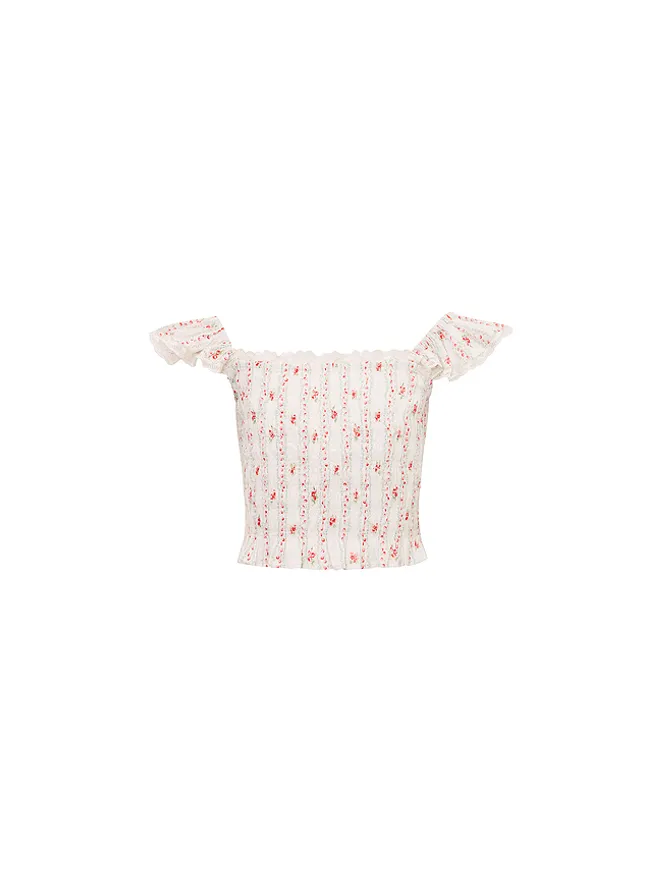 LoveShackFancy LoveShackFancy CASPIA トップの商品画像