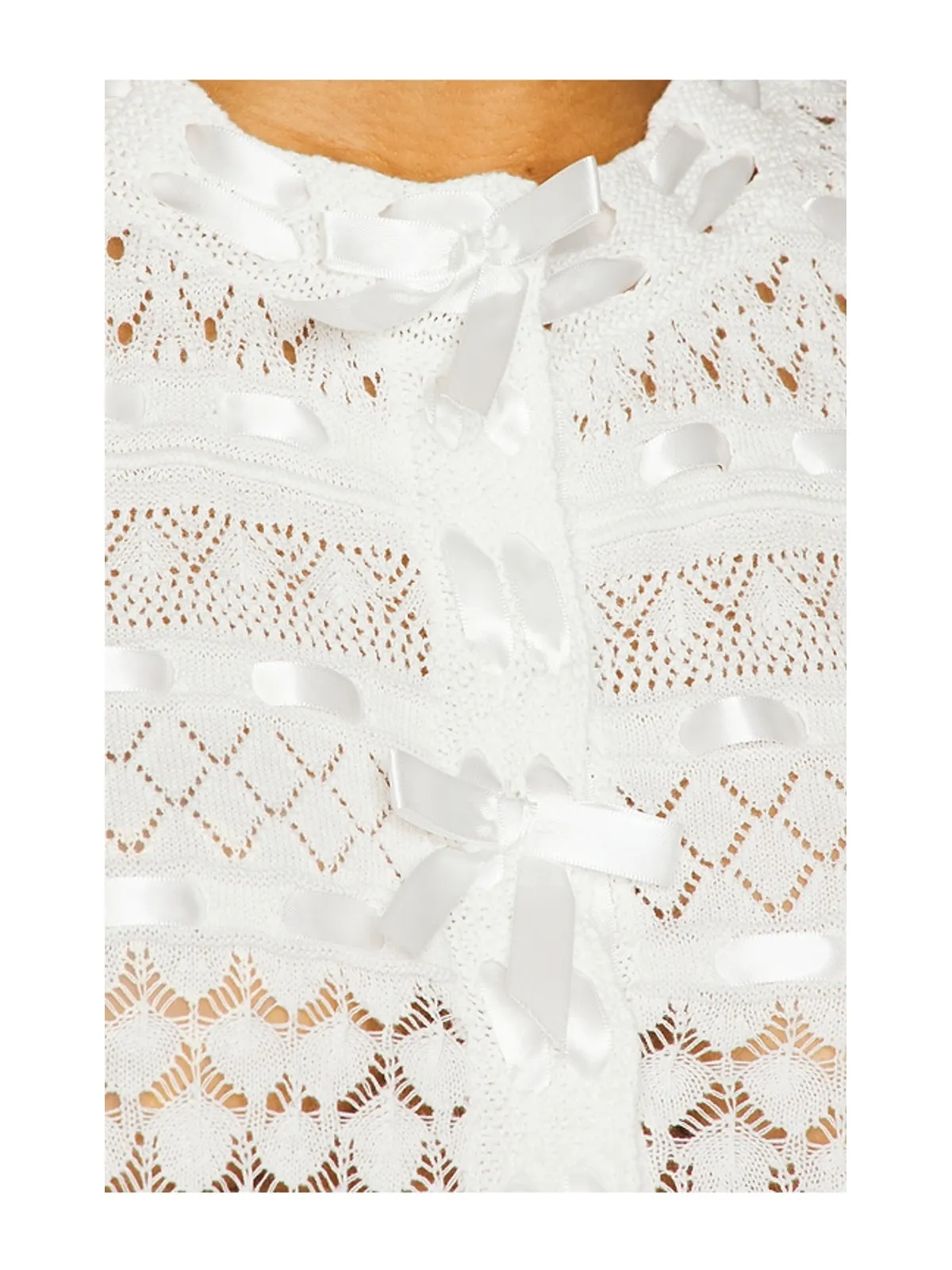 LoveShackFancy ROSELLINE カーディガン - 画像5