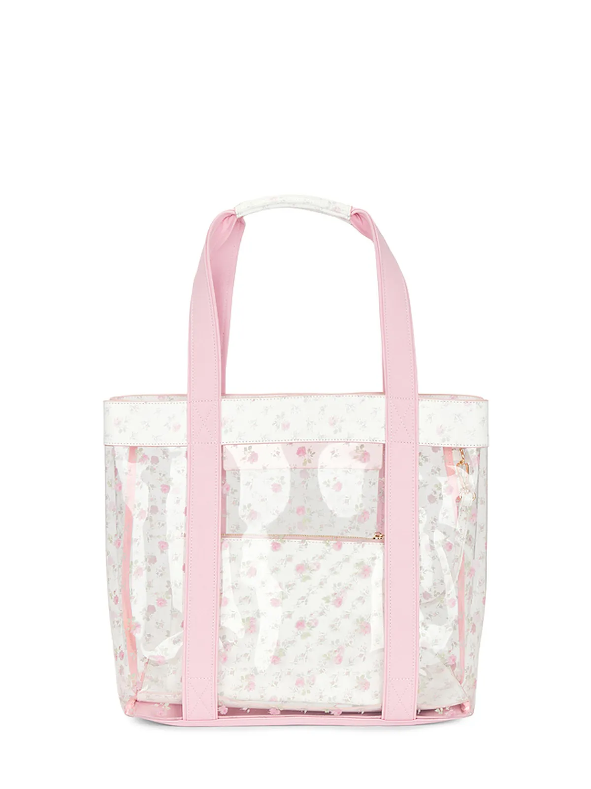 LoveShackFancy バッグ - White,Pink. - 画像2