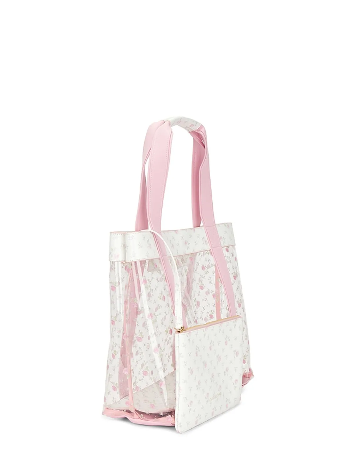 LoveShackFancy バッグ - White,Pink. - 画像3