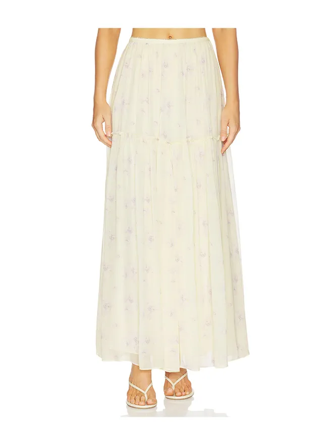 LoveShackFancy LoveShackFancy POSITANO スカートの商品画像