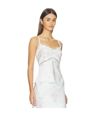LoveShackFancy LIRENA トップ - White,Pink. - サムネイル2