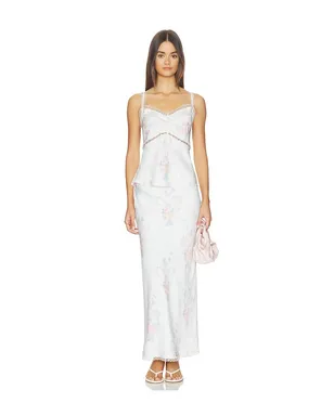 LoveShackFancy LIRENA トップ - White,Pink. - サムネイル4