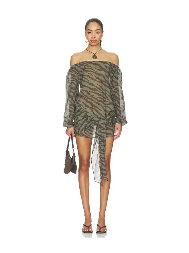 lovewave lovewave THE NEKO ドレス - Army,Brown.の商品画像
