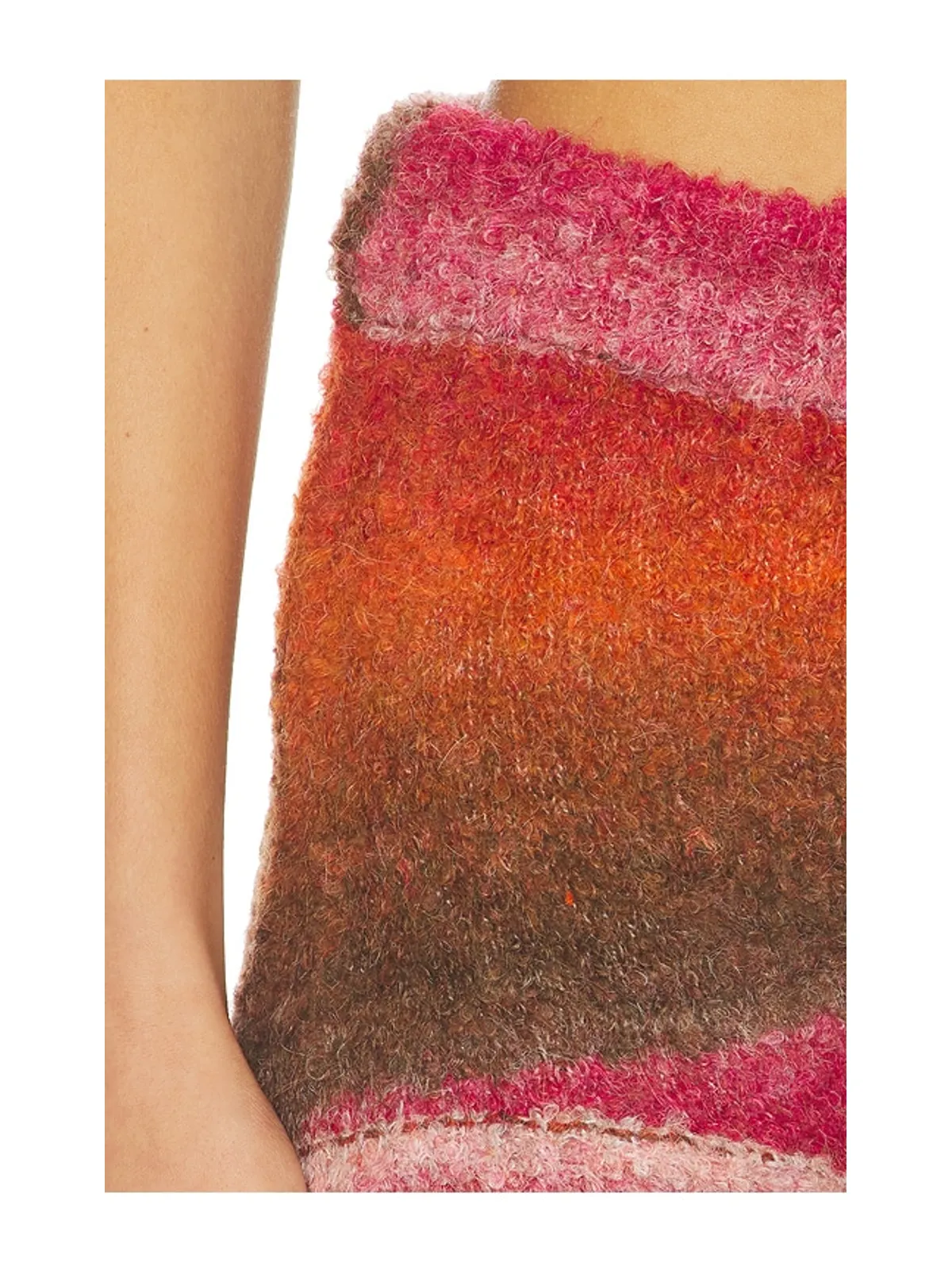 LIONESS LOYALTY KNIT ショートパンツ - Orange,Pink. - 画像6