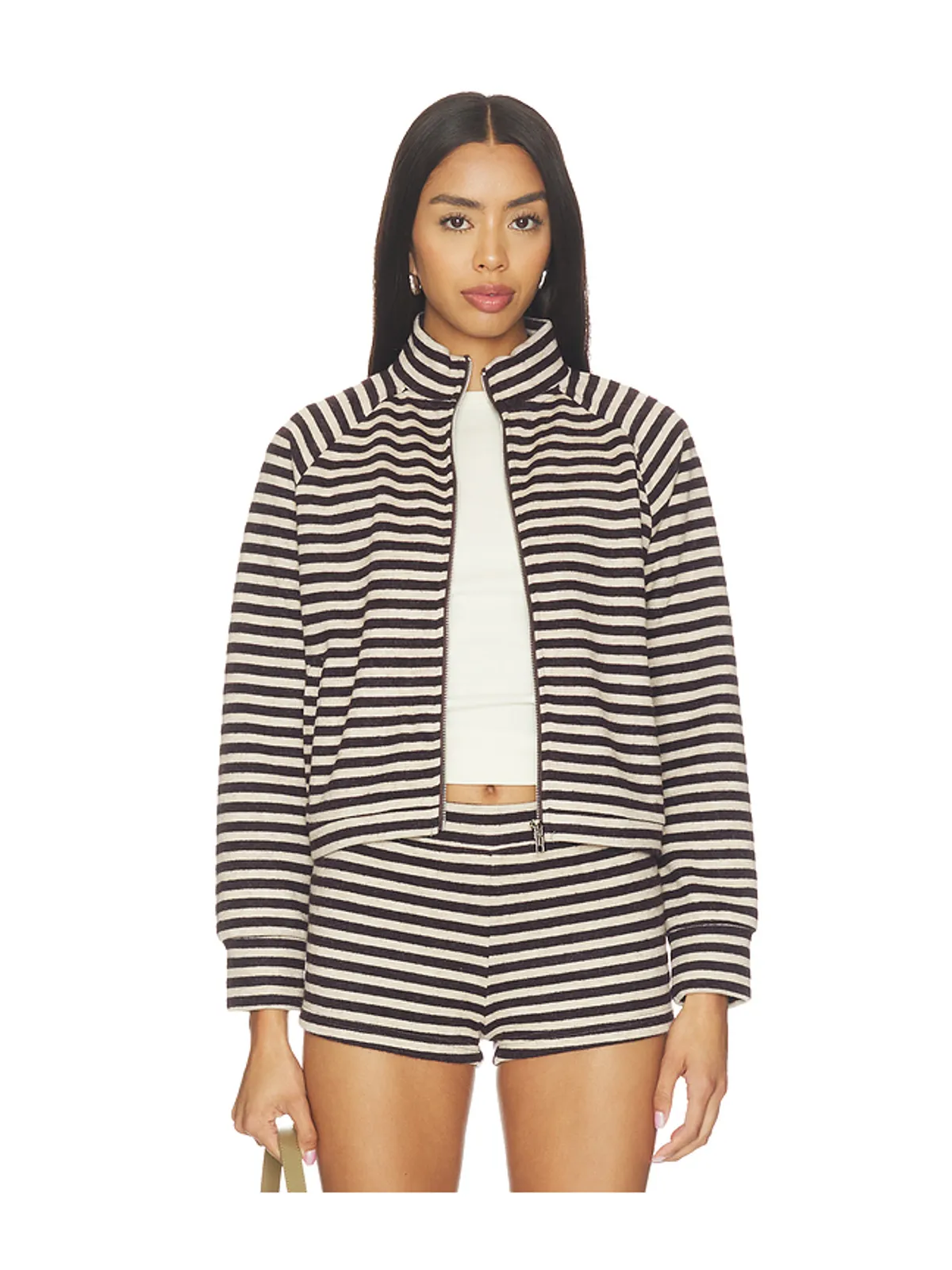 LIONESS BLOOM KNIT ジャケット - Brown,Tan. - 画像2
