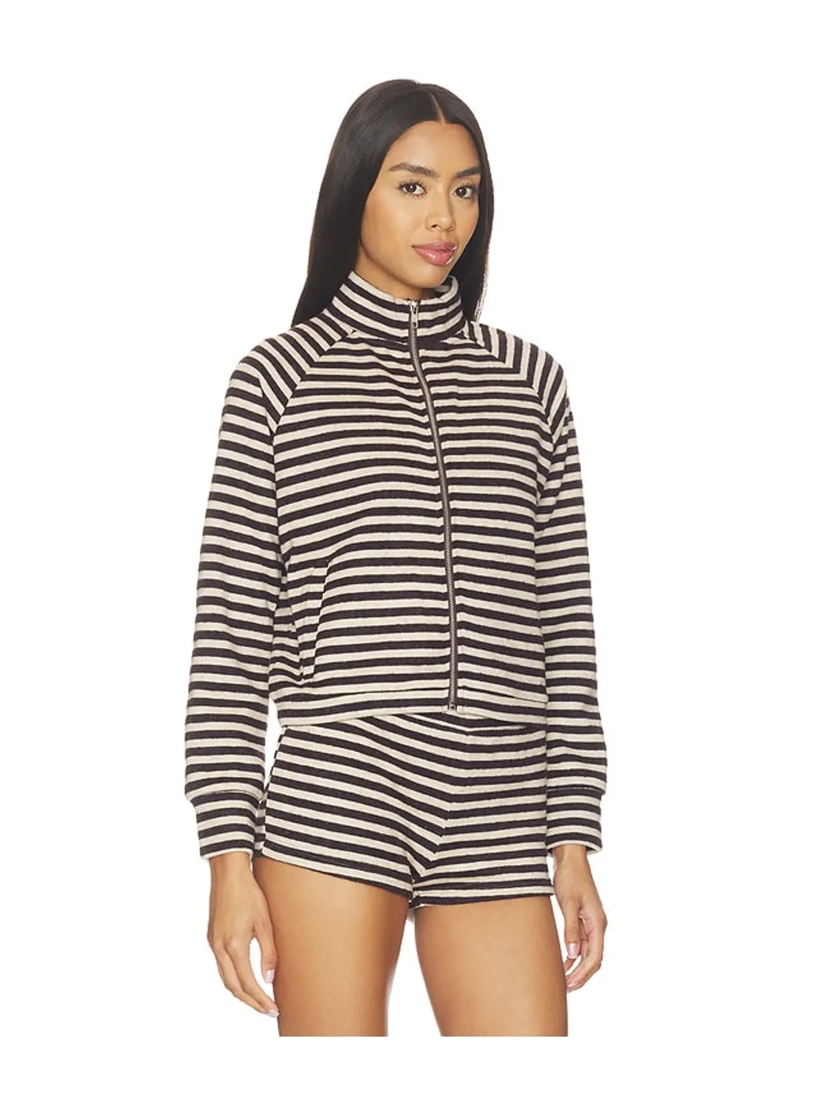 LIONESS BLOOM KNIT ジャケット - Brown,Tan. - 画像3