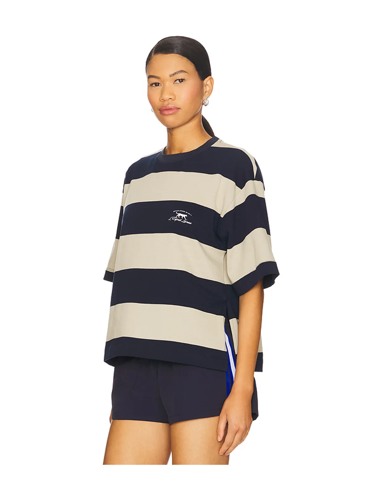 LIONESS EMERGING トップ - Navy,Neutral. - 画像2