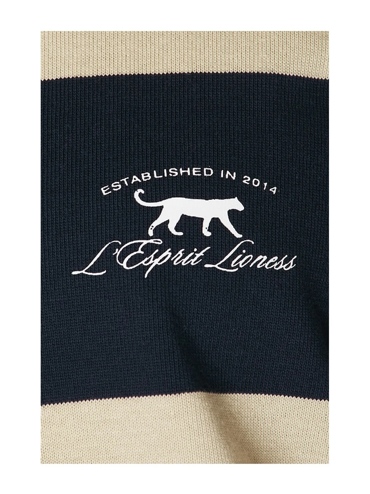 LIONESS EMERGING トップ - Navy,Neutral. - 画像5