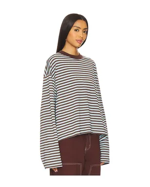LIONESS BLOOM トップ - Brown, Baby Blue. - サムネイル2