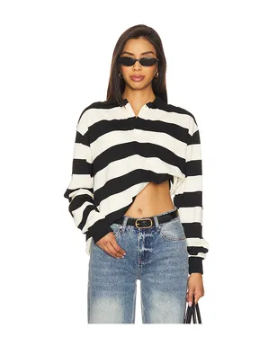 LIONESS NAUTICA トップ - Black,Cream. - サムネイル1