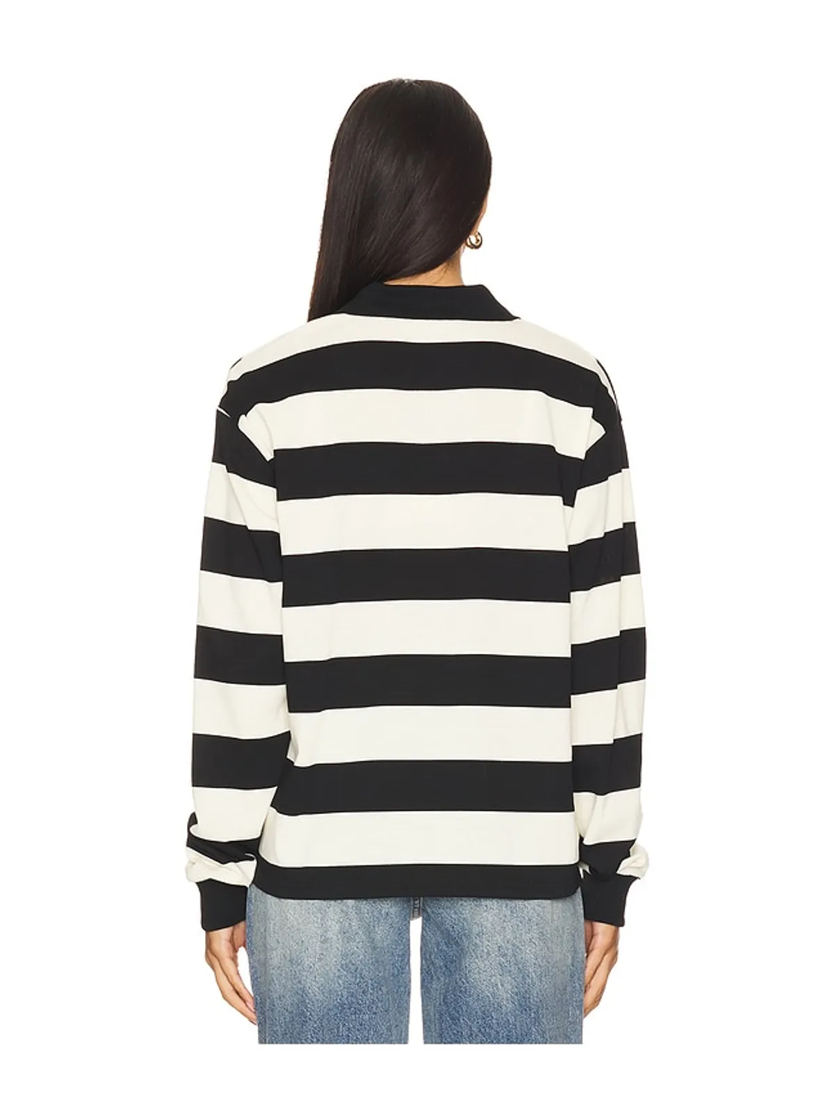 LIONESS NAUTICA トップ - Black,Cream. - 画像4